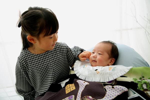 お宮参り記念 お姉ちゃんと一緒 ショップブログ スタジオ アン